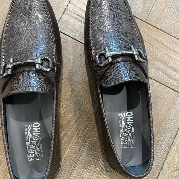 Ferragamo Men\'s Driver Loafer - 11.5 D